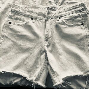 Lucky Brand Women's Cream Jean Shorts
